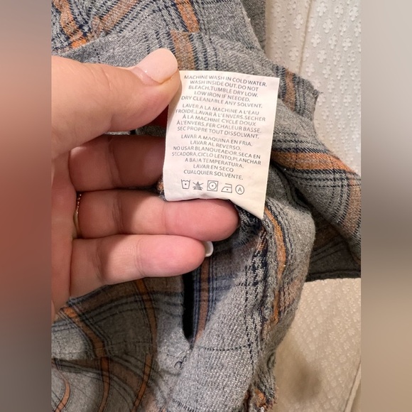 Men's Molokai Surf Co Plad Flannel Button Up Long Sleeve Shirt XXL - Picture 8 of 9